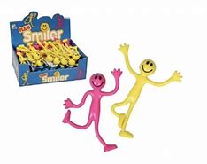Image result for Bendable Toys Bendy Smiley Men Faces
