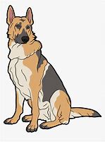 Image result for German Shepherd Cartoon Clip Art