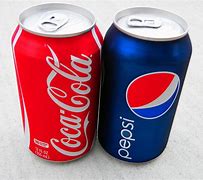 Image result for Coke and Pepsi Can