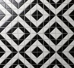 Image result for Black and White Geometric Tiles