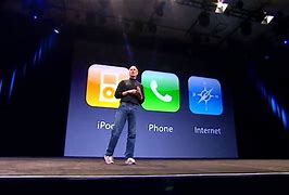 Image result for Steve Jobs Presenting Apple Products