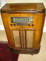 Image result for Vintage RCA Victor Console Radio