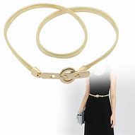 Image result for Gold Elastic Waist Belt