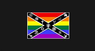 Image result for LGBQ Rebel Flag