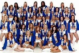 Image result for Dallas Cowboys Cheerleaders Cheer