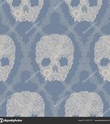 Image result for Blue Skull and Yellow Pastel Background