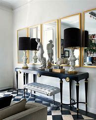 Image result for Decorating with Multiple Mirrors