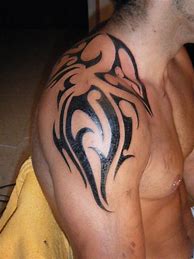 Image result for Tribal Shoulder Sleeve Tattoos