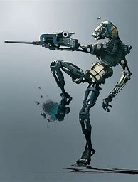 Image result for Robot Concept Art Stylized