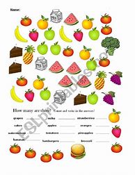 Image result for How Many Are There Worksheet