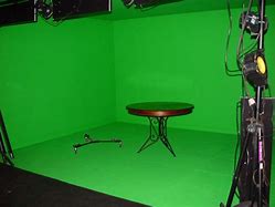Image result for Realistic Green Screen Room