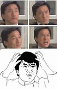 Image result for Confused Jackie Chan Meme Rage Face