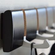 Image result for Spotlight Wooden Black Coat Hangers