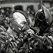 Image result for Batman vs Bane Dark Knight