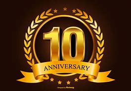 Image result for Happy 10th Anniversary