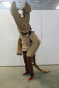 Image result for Wearable Cardboard Art