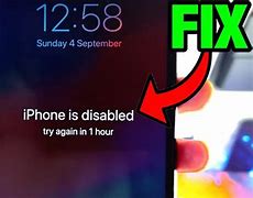 Image result for iPhone Is Disabled Try Again In