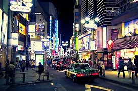 Image result for Tokyo Shibuya Night
