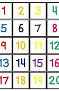 Image result for Printable Numbers 1 40