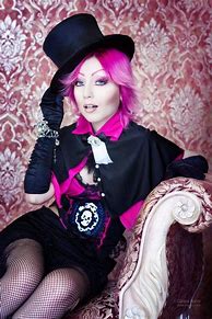 Image result for Bright Pink Goth