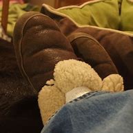 Image result for Warm Fuzzy House Shoes