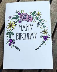 Image result for Cute Birthday Card Drawings