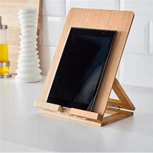 Image result for iPad Wooden Holders with Hinges