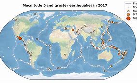 Image result for Earthquake Map Worldwide