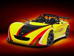 Image result for Yellow Racing Car