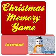 Image result for Christmas Memory Game