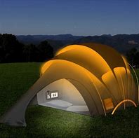 Image result for Tents with Solar Panels