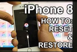 Image result for How to Factory Reset iPhone 8 with iTunes