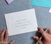 Image result for Guide On How to Write On a Envelope