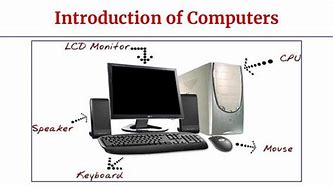 Image result for Introduction to Computers