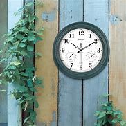 Image result for Outdoor Wall Clocks Waterproof