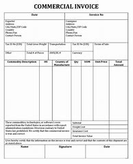 Image result for Free Downloadable Commercial Invoice Forms