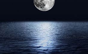 Image result for Ocean Moon Background