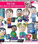 Image result for Using iPad Clip Art