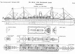 Image result for SS Californian Blueprints