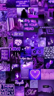 Image result for Purple Aesthetic Wallpaper Collage