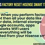 Image result for Reset Button Hisence Roku TV