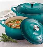 Image result for Enameled Cast Iron Dutch Oven