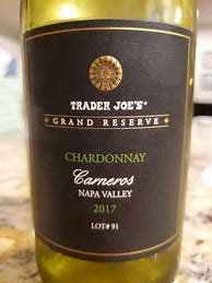 Image result for Trader Joe's Chardonnay Grand Reserve Lot #51