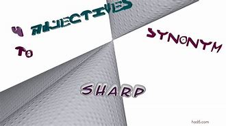Image result for Define Sharp