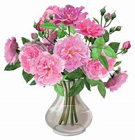 Image result for Vase of Flowers Clip Art