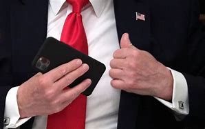 Image result for President Trump Cell Phone