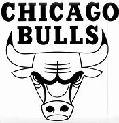 Image result for Chicago Bulls Logo Stencil