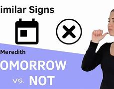 Image result for Not in Sign Language