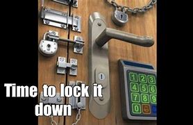 Image result for Lock Your Doors Meme