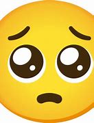 Image result for Big Pleading Eyes Emoji